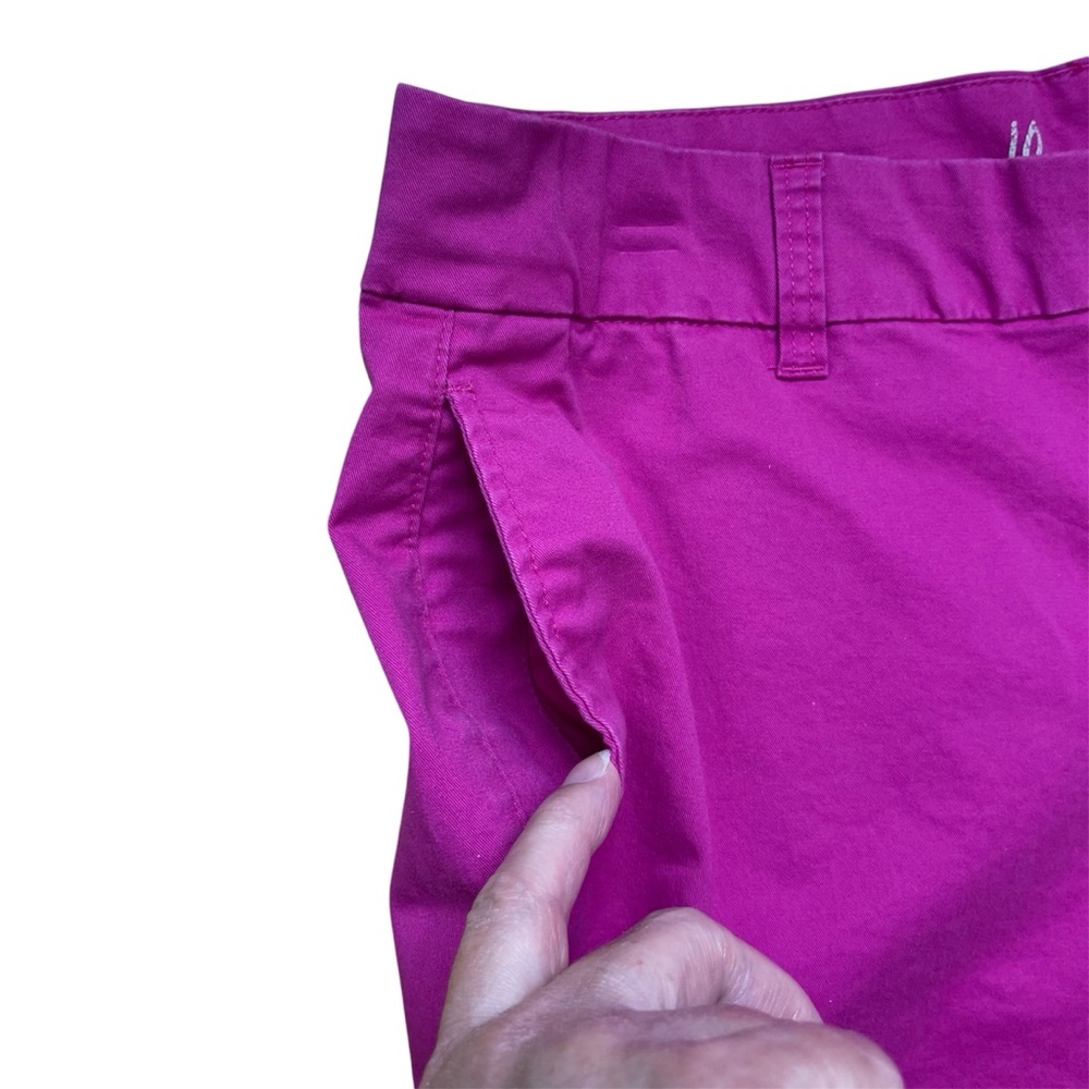GAP Pink/Purple Khaki Shorts Casual Summer  Women’s Size 10 EUC - Picture 7 of 11